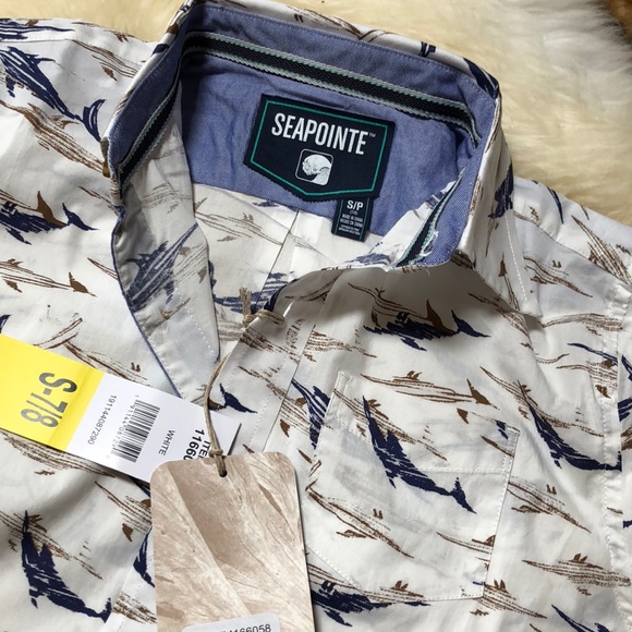 NWT Boys Hawaiian Dress Shirt and Dress Shorts 7/8 - Picture 7 of 8